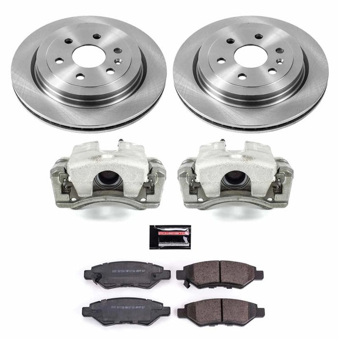 Power Stop 12-16 Cadillac SRX Rear Autospecialty Brake Kit w/Calipers