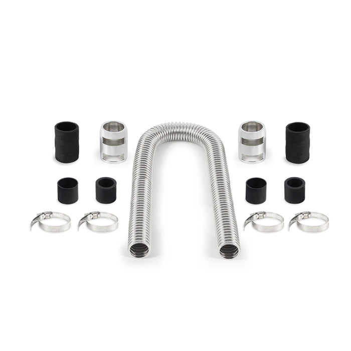 Kit de durites de radiateur flexibles universelles Mishimoto chromées