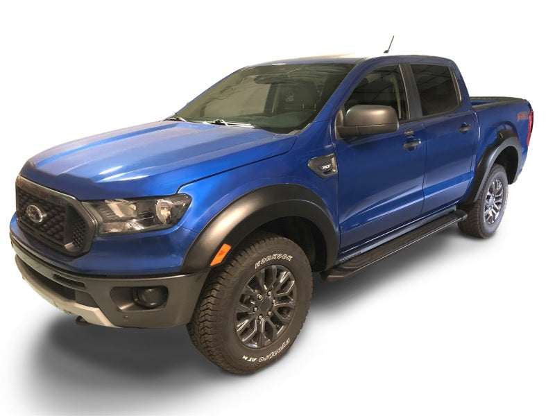 Élargisseurs d'ailes extensibles Bushwacker 2019 Ford Ranger Supercrew 4 pièces - Noir