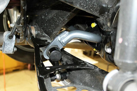 Barre stabilisatrice arrière Progress Tech 2017+ Honda Civic Type-R (22 mm - réglable) avec supports de bagues renforcés