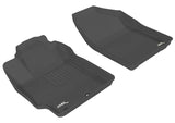 Tapis de sol 3D MAXpider pour Toyota Prius C Kagu 2012-2015, 1ère rangée - Noir