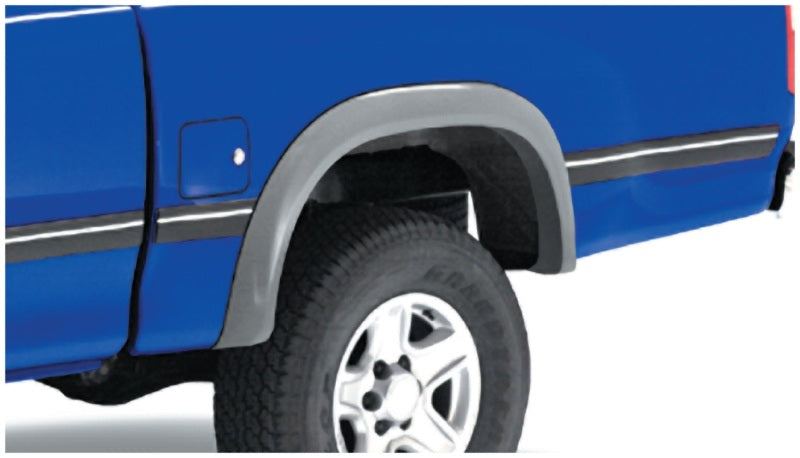 Élargisseurs d'ailes style Extend-A-Fender pour Toyota T100 Fleetside Bushwacker 93-98, 4 pièces - Noir