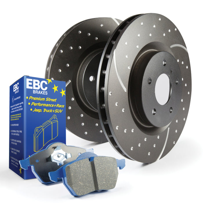 EBC S6 Brake Pad and Rotor Kit