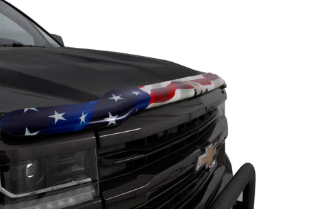 Protecteur de capot Vigilante Premium pour Chevrolet Silverado 1500 Stampede 2007-2013 - Drapeau