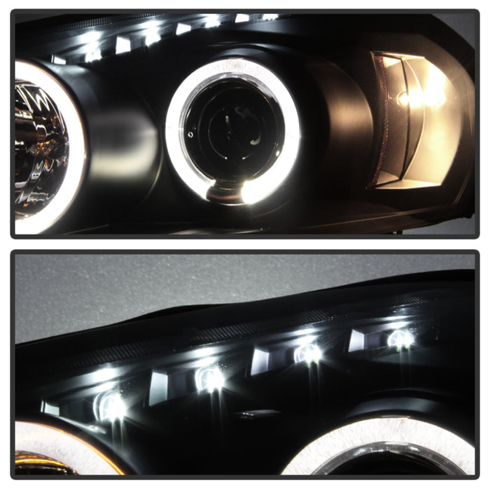 Phares de projecteur Spyder Chevy Impala 06-13 LED Halo LED Blk Smke PRO-YD-CHIP06-HL-BSM