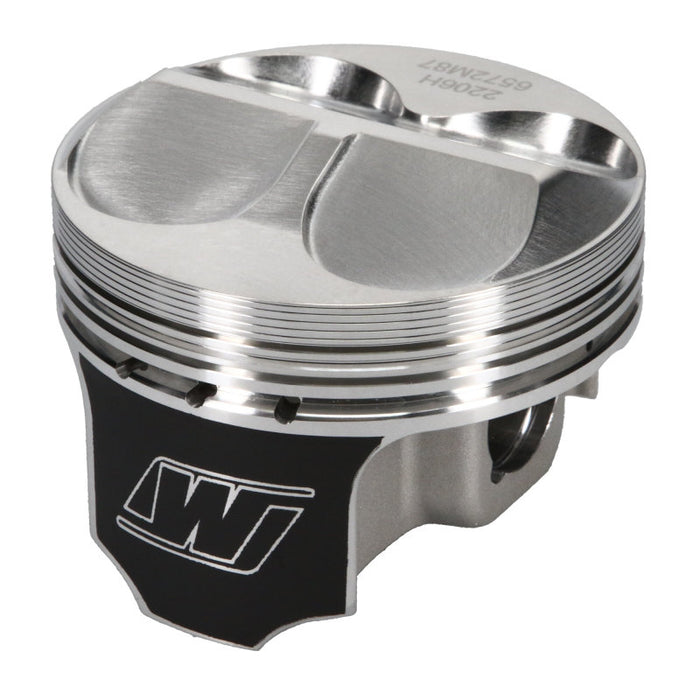 Kit de stock de pistons Wiseco Honda 4v DOME + 6,5 cc STRUTTED 87 MM