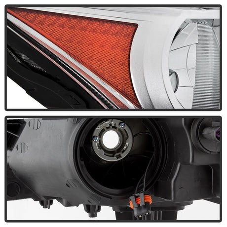 Phares de style OEM xTune 09-12 Chevrolet Traverse (sauf LTZ) - Chrome (HD-JH-CTRA09-AM-C)