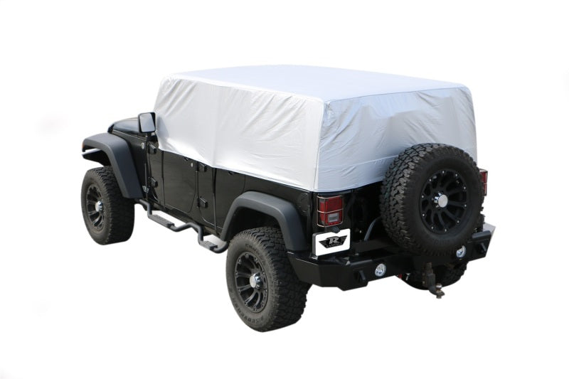 Rampage 2007-2018 Jeep Wrangler(JK) Unlimited Cab Cover Multiguard - Silver