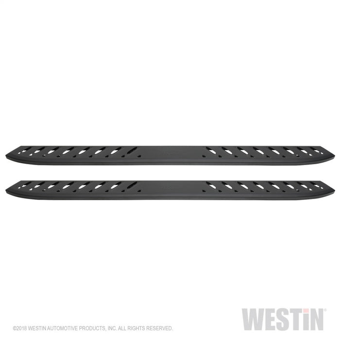 Westin 2019 Chevrolet Silverado/Sierra 1500 Crew Cab Thrasher Running Boards - Textured Black