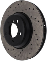 Rotor avant droit percé en croix StopTech 07-10 BMW 335i