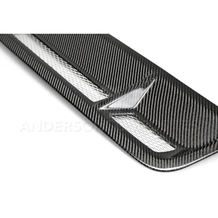 Aérations de capot Anderson Composites pour Ford Mustang/Shelby GT500 10-14