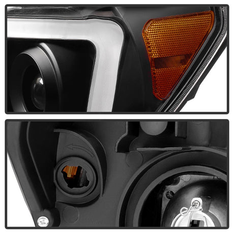 Barre lumineuse LED Xtune pour Toyota Tundra 07-13, projecteur avant noir PRO-JH-TTU07-LED-BK