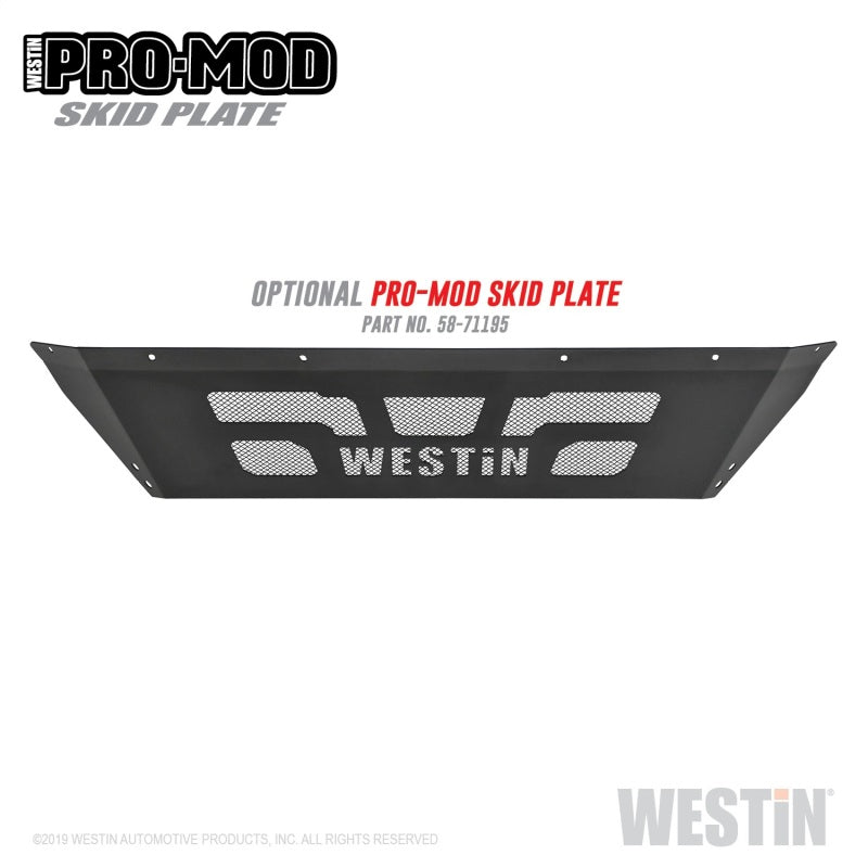 Pare-chocs avant Westin Pro-Mod 2010-2019 Dodge Ram 2500/3500 (ancien style de carrosserie)