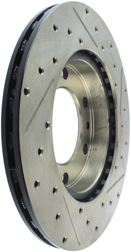 Rotor avant rainuré et percé StopTech 81-89 Toyota Land Cruiser
