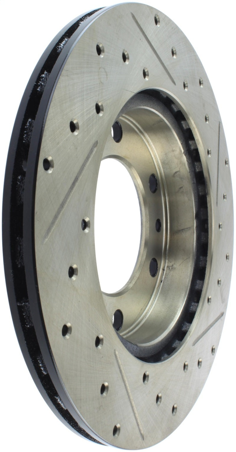 Rotor avant rainuré et percé StopTech 81-89 Toyota Land Cruiser