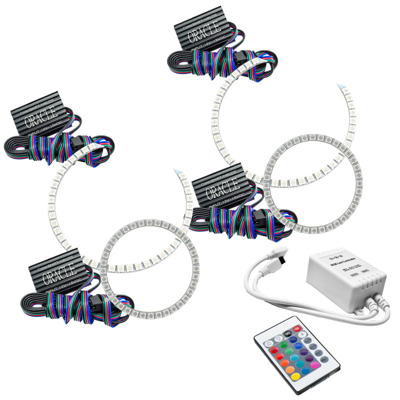 Kit Halo Oracle BMW Série 6 06-10 - ColorSHIFT avec contrôleur simple VOIR LA GARANTIE