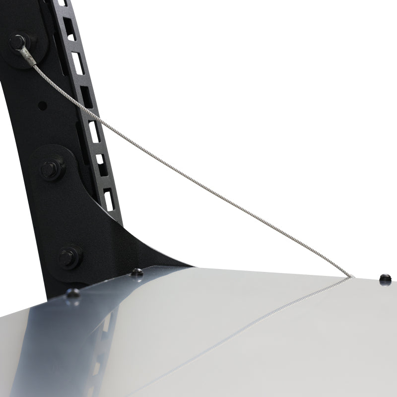 Tableau des accessoires Go Rhino XRS pour camions de taille standard (montage sur 5952000T) - Tex. Blk