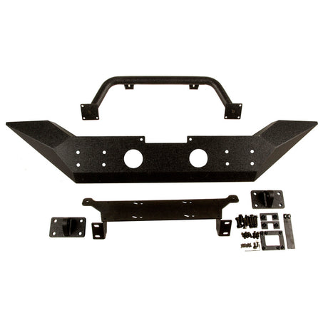 Pare-chocs avant HCE Rugged Ridge Spartan avec Overrider 07-18 Jeep Wrangler JK