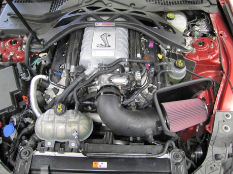 Admission d'air hautes performances K&amp;N 20-21 pour Ford Mustang GT500 5,2 L V8