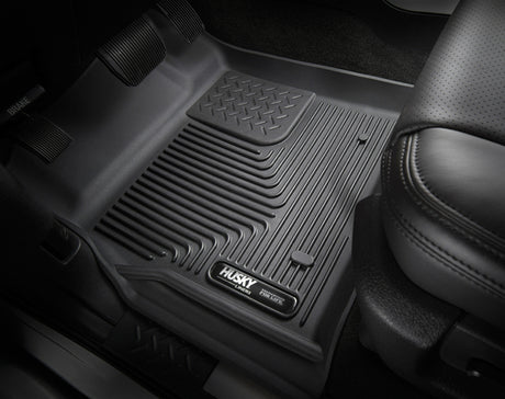 Revêtements de sol avant noirs Husky Liners 2007-2014 Jeep Wrangler (2 portes/4 portes Unlimited) X-Act Contour