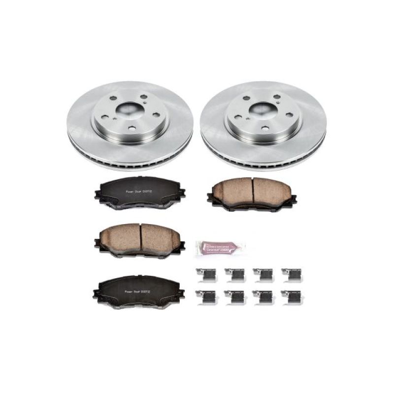 Power Stop 10-12 Lexus HS250h Front Autospecialty Brake Kit