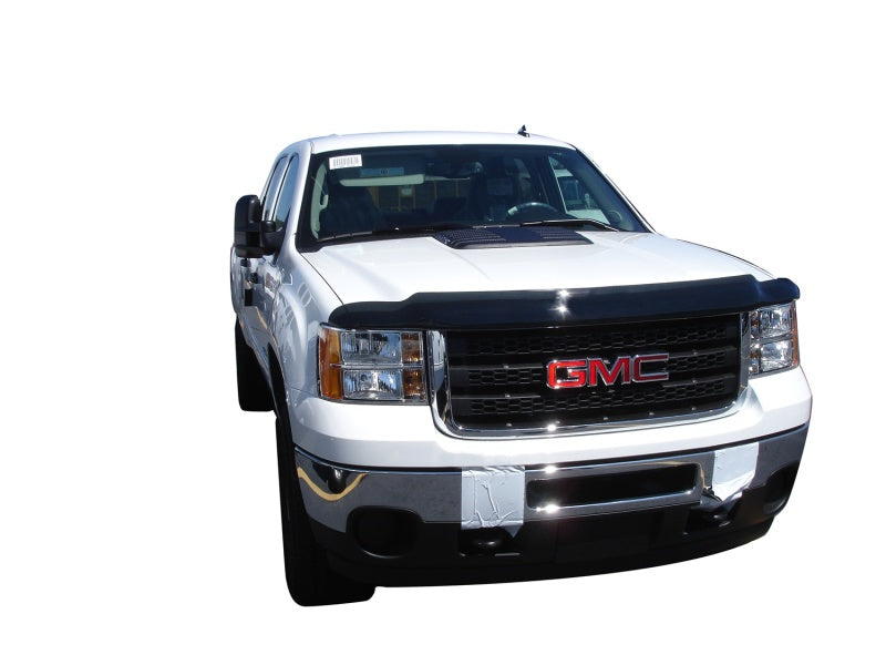 Protection de capot AVS 11-14 GMC Sierra 2500 High Profile Bugflector II - Fumée