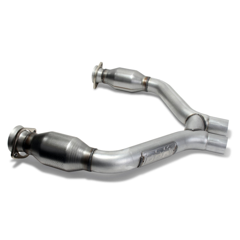 BBK 2015-16 Mustang V6 Short Mid H Pipe avec convertisseurs (à utiliser avec les collecteurs de la série 1642)