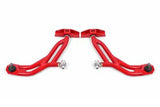 BMR 10-14 Ford Mustang Adj. Lower A-Arms w/ Delrin/Rod End / 19mm Tall Ball Joint - Red BMR Suspension