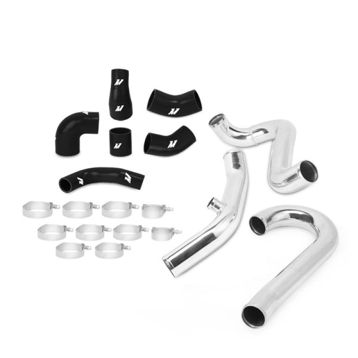 Kit de tuyaux d'échangeur intermédiaire Mishimoto Mitsubishi Lancer Evolution 7/8/9 noir