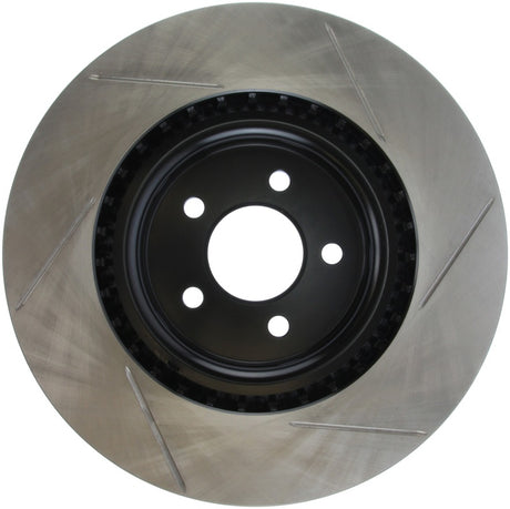 Rotor fendu avant droit StopTech Power Slot 07-10 Ford Mustang Shelby