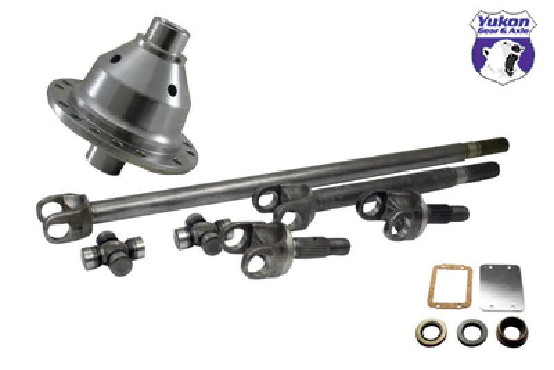 Kit d'essieu et de verrouillage Grizzly en chrome-molybdène Yukon Gear 30 cannelures 4340 pour Jeep TJ / XJ / YJ et Zj
