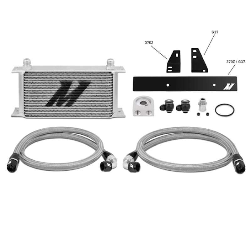 Kit de refroidisseur d'huile Mishimoto 09+ Nissan 370Z / 08+ Infiniti G37 (coupé uniquement)