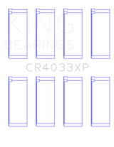King Engine Bearings Honda F20C/F22C / 97-01 H22A4 (Size .025) Rod Bearing Set