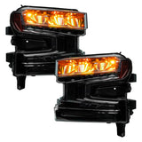 Oracle 19-21 Silverado/Sierra 1500 RGB Demon Eye Headlight Kit - w/o Controller