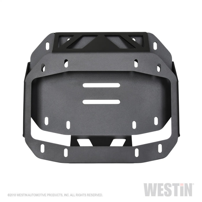 Déplacement de roue de secours Westin 18-19 Jeep Wrangler JL WJ2 - Noir texturé