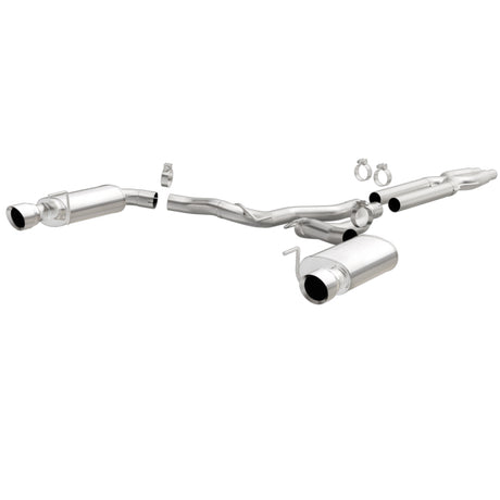 Catback MagnaFlow, SS, 3 po, Street, double embouts polis de 4,5 po, Ford Mustang GT V8 5,0 L 2015
