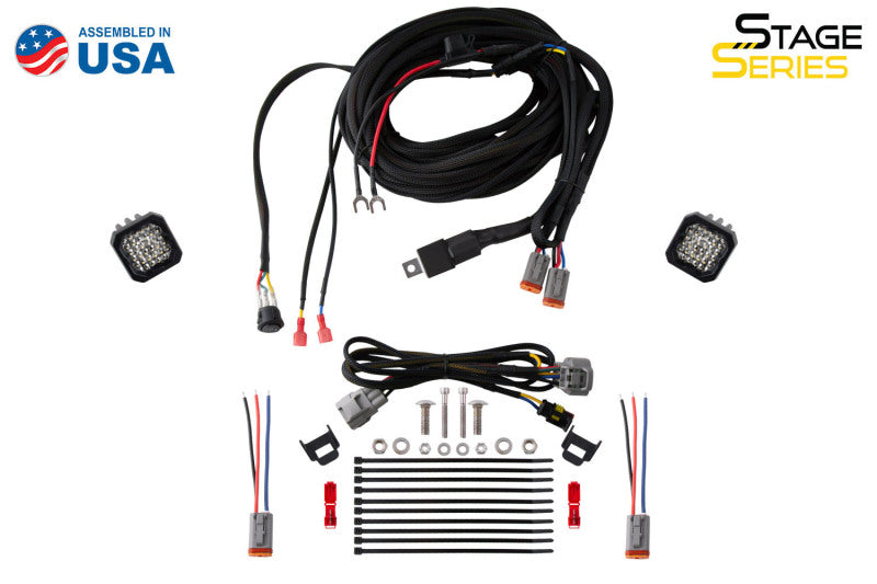 Kit de feux de recul Diode Dynamics 05-15 Toyota Tacoma C2 Sport Stage Series