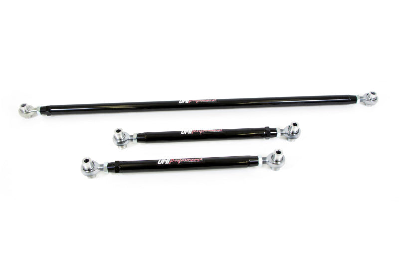 Kit de barre Panhard double réglable et de bras de suspension inférieur UMI Performance 82-02 GM F-Body