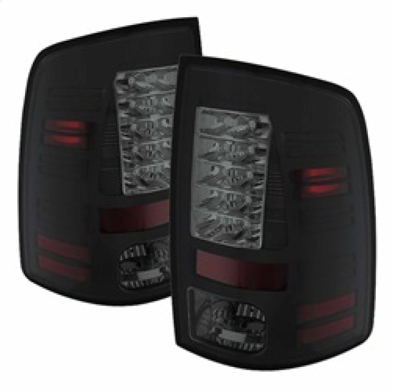 Feux arrière à DEL Spyder Dodge Ram 1500 09-14 à incandescence - Noir fumé ALT-YD-DRAM09-LED-BSM