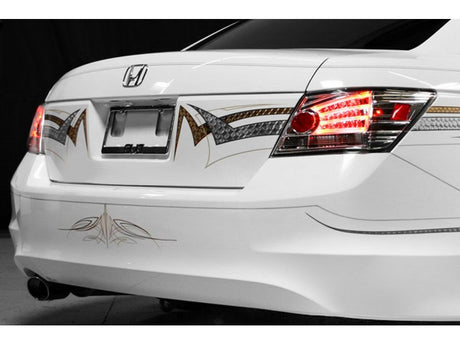 Feux arrière à LED Spyder Honda Accord 08-12 4DR Noir ALT-YD-HA08-4D-LED-BK