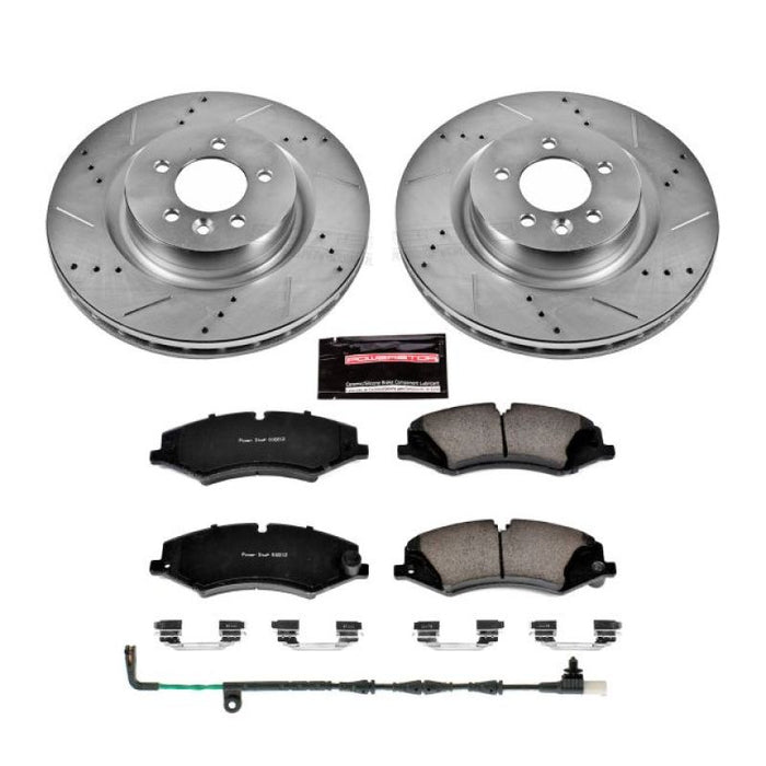 Kit de freins sport Power Stop 11-16 Land Rover LR4 Z23 Evolution avant