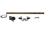 Kit de barre lumineuse LED pour capot Jeep JL Wrangler/Gladiator SS50 18-21 de Diode Dynamics - Combo ambre