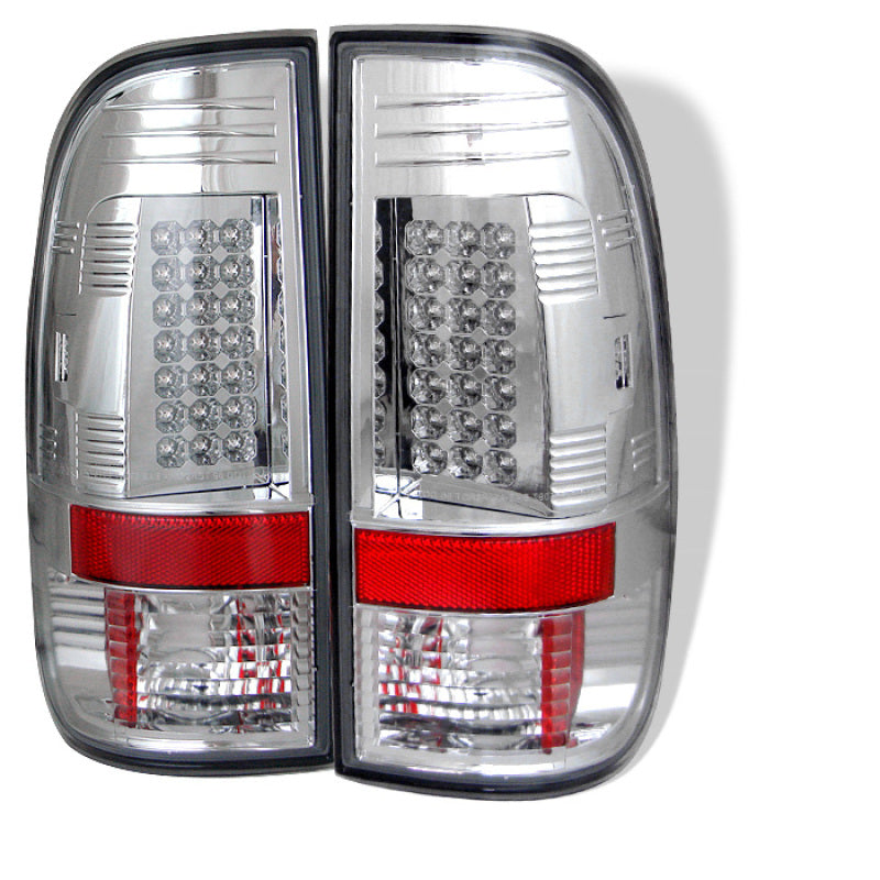 Feux arrière LED latéraux Spyder Ford F150 97-03/F250/350/450 Super Duty 99-07 Chrm ALT-YD-FF15097-LED-C