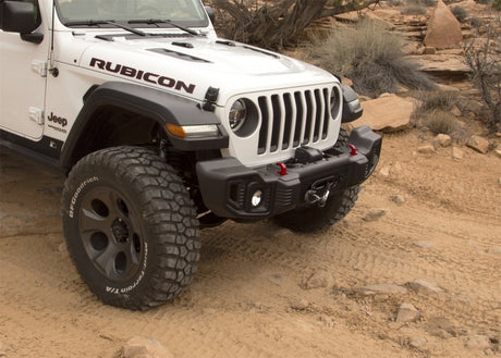 Plaque de montage de treuil Rugged Ridge pour Jeep JL/JT 2018-20