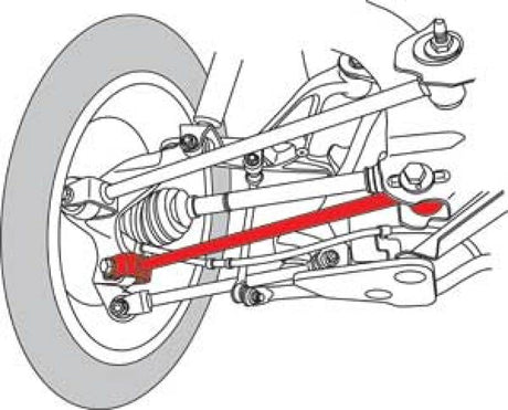 Bras de suspension inférieurs arrière gauche et droit SPC Performance 12-13 Infiniti M35H / 11-13 M37 / 14-16 Q50