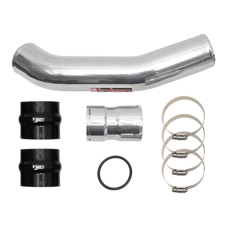 Tuyauterie côté chaud polie pour refroidisseur intermédiaire Injen 17-22 Ford F250/F/350/F-450/F-550 V8-6.7L Turbo Diesel