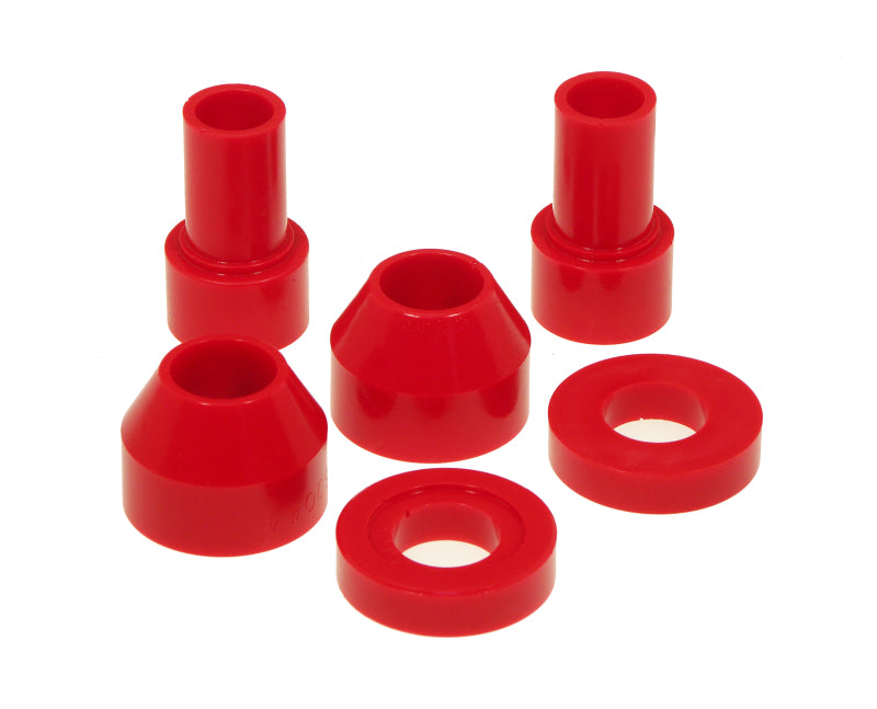 Kit de butées de suspension réglables Prothane 75-98 pour VW Rabbit / Golf 1 - Rouge