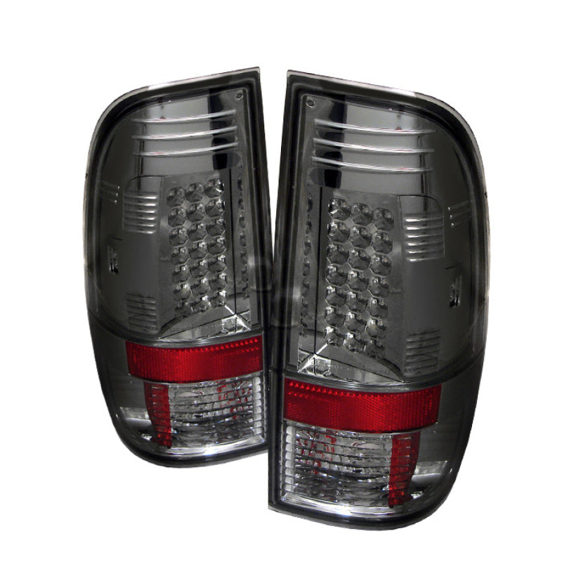 Spyder Ford Super Duty 08-15 LED Tail Lights Smoke ALT-YD-FS07-LED-SM