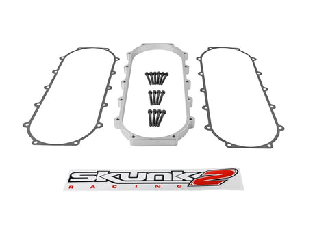 Entretoise de collecteur d'admission Honda/Acura Silver RACE de la série Ultra de Skunk2, 1 litre (joint et quincaillerie inclus)