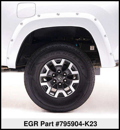 Élargisseurs d'ailes boulonnés EGR 16+ Nissan Titan XD - Ensemble - Platine liquide métallisé